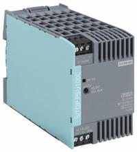 SIEMENS DC Power Supply: DIN Rail, 96 W Output Power - Rated, 4 A Current - Output, Single Phase (MPN 6EP1332-5BA10). Key specifications — attr1044898: Single; attr1044874: Plastic; attr1044879: 110 to 300V DC; attr211400: SIEMENS.