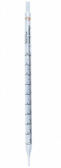 COLE-PARMER Serological Pipette: 10 mL Capacity, 0.1 mL Graduation Increments, Sterile, Polystyrene (MPN 1300232). Key specifications — Sterility: Sterile; Brand: COLE-PARMER; Individually Wrapped: Not Individually Wrapped; Pipette Type: Serological; Material: Polystyrene; Product Type: Serological Pipette.
