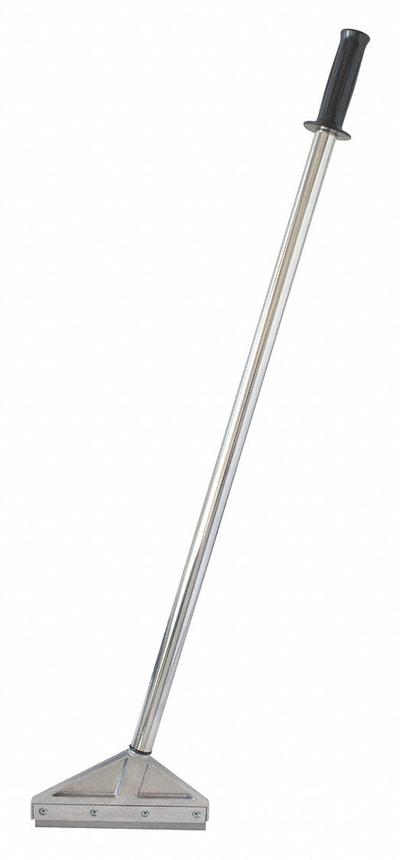 KRAFT TOOL Scraper: Bld. Mat. Carbon Steel, Hdl. Mat. Metal, Stiff - Floor Scrapers