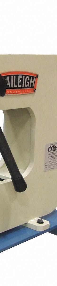 BAILEIGH Hydraulic Press: Manual, C-Frame, 3 ton (MPN BP-3). Key specifications — attr1088151: BAILEIGH INDUSTRIAL.