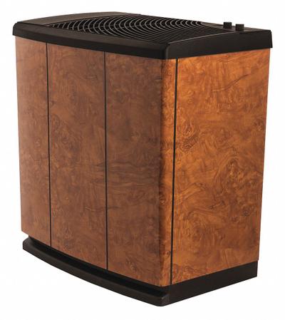 AIRCARE Portable Humidifier: Evaporation, 11.9 gal Daily Humidification Output - Cold Water Evaporative Portable Humidifiers