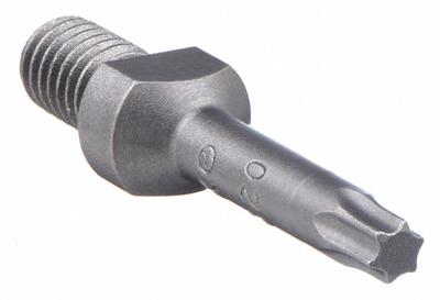 APEX Insert Bit: Insert Bit, T20 Bit Size, Imperial, Torx Head, T20 Bit Industry Size - Impact Torx Bits