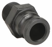 Cam and Groove Coupling: 1 in Coupling Size, 1 1/4 in Hose Fitting Size, 3 7/32 in Overall Lg, EPDM (MPN 125F). Key specifications — Gasket Material: EPDM; Brand: BANJO; Thread Size: 1-1/4 in -11-1/2; Fitting Type: MNPT.