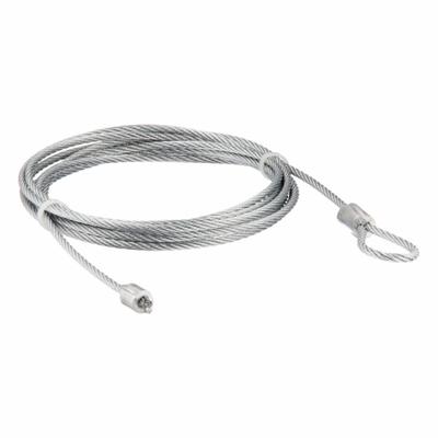 PRIME-LINE Spring Cable Set: Carbon Steel, 2,155 lb Load Rating - Max, 8 21/32 ft Overall Lg - Cables