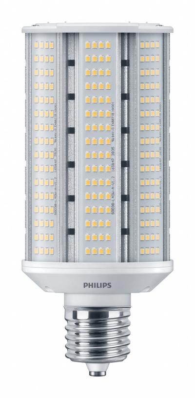 PHILIPS Replacement LED Bulb: Wall Pack, Mogul Screw (EX39), 40 W Watt, 4000K, LED - Mogul Screw Base (EX39) High-Output Lamps