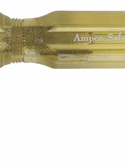 AMPCO Solid Round Shank Nut Driver: Straight - Non-Sparking Nut Drivers