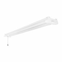 MAXLITE Surface Mount Fixture: 4,500 lm, 5000K, 43 W Fixture Watt, 120V AC, 4 ft Lg (MPN SL3-4843-50). Key specifications — Brand: MAXLITE; Linkable Up To: 4 Fixtures; LED Replacement For: (2) 32w T8 Linear Fluorescent; Voltage: 120V AC; Color Temperature: 5000K; Emergency Battery Backup: No.