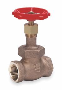 MILWAUKEE VALVE Globe Valve: For Gas/Oil/Steam/Water Media, Bronze, Z-Body, 1 1/2 in Pipe Size, NPT (MPN 570 1-1/2"). Key specifications — Brand: MILWAUKEE VALVE; Stem: Rising.