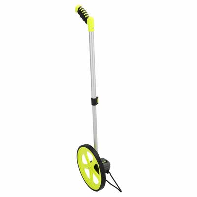 KOMELON Measuring Wheel: 10,000 ft Range, Fixed Handle Handle, Spoked Single Wheel - Mechanical Indoor-Outdoor Measuring Wheels