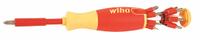 WIHA Bit Holder: Bit Holder, Hand, 1/4 in Compatible Bit Size, Hex Compatible Bit Shank, Nonmagnetic (MPN 38051). Key specifications — attr1132695: Hex; attr1132691: Not Impact Rated; attr1132694: Nonmagnetic; attr1132704: WIHA.