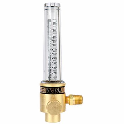 VICTOR Flowmeter: 9/16"-18 F RH Inlet, 5/8"-18 F RH Outlet - Flowmeters