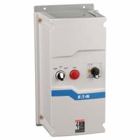 Combination Motor Starter: 3 Poles, Circuit Breaker, 32 A, 240V AC Coil, Thermal Protection, 240V AC (MPN ECX77H1BJD-M). Key specifications — Brand: EATON; Auxiliary Contact Form: 1NO; Coil Voltage: 240V AC; Control Transformer: Yes; Wire Termination Type: Screws; Poles/Phase: 3 Pole / Three Phase; Operator Type: Hand/Off/Auto (Selector Switch); Thermal Unit Type: Adjustable Thermal Units (Included).