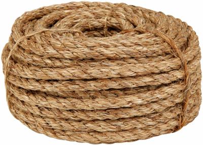 APPROVED VENDOR General Purpose Utility Rope: Twisted, 1/2 in Dia, 475 lb Working Load Limit - Natural-Fiber Utility Rope