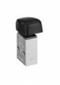 AVENTICS Manual Air Control Valve: Button, Three-Way / Two-Position, Aluminum, Normally Closed (MPN 0820408004). Key specifications — attr1078735: Aluminum; attr1078772: Normally Closed; attr1078762: Manual Air Control Valve.