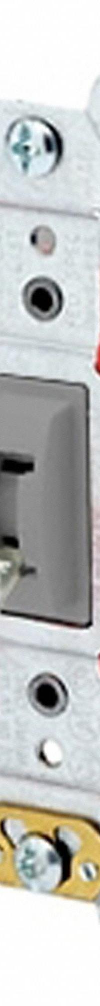 LEVITON Wall Switch: Locking Switch, 3-Way, Maintained, Gray, 120/277V AC, 20 A (MPN 1223-2GL). Key specifications — Illuminated: No; Voltage Rating: 120/277V AC.