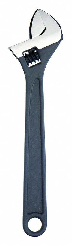 WESTWARD Adjustable Wrench: Alloy Steel, Black Phosphate, 8 in Overall Lg, 1 in Jaw Capacity (MPN 1NYB2). Key specifications — attr309359: Black Phosphate; attr324924: WESTWARD; attr309358: Alloy Steel.