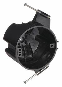 CANTEX Electrical Box: Polycarbonate, Nonmetallic Material & Nominal Size, Round, 1 Gangs (MPN EZ18CNR). Key specifications — Brand: CANTEX; Bracket Style: Without Bracket; Clamp Style: NMSC.