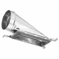 Vent Boot Hanger: End Boot Boot, 7 in Dia. 7 in H x 7 in W Collar Size, 4 in Compatible Register Ht (MPN SBS-4127 EB). Key specifications — Cap/Collar Material: Steel; Material: Steel; Manufacturer Part Number: SBS-4127 EB; Brand: SPEEDI-BOOT.