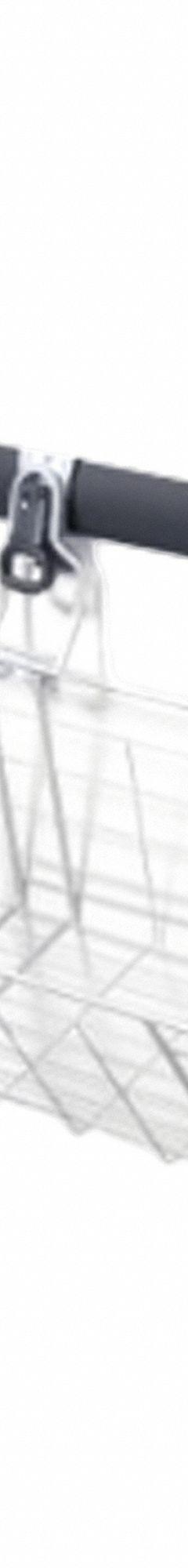 FASTTRACK Wire Basket: Steel, 24.1 in x 8.5 in x 12.6 in, 50 lb Load Capacity (MPN 1784453). Key specifications — Brand: FASTTRACK; Includes: Hardware; Material: Steel; Product Type: Wire Basket.