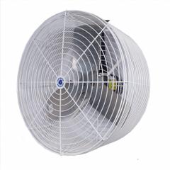 SCHAEFER Standard-Duty Industrial Fan: 24 in Blade Dia, 230/460V AC, 1/2 hp Motor HP, Wall Mount (MPN GVK24-3). Key specifications — Brand: SCHAEFER; Voltage: 230/460V AC; Number of Speeds: 1; Fan Mounting Location: Wall; Oscillation: Non-Oscillating.