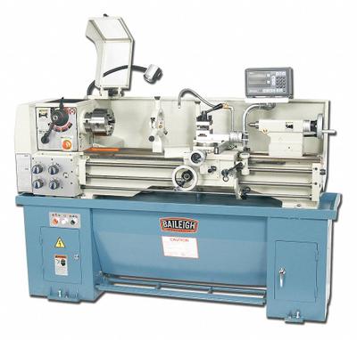 BAILEIGH Lathe: PL-1340, 13" x 40", 2 hp, 220V AC - Geared-Head Lathes with DRO