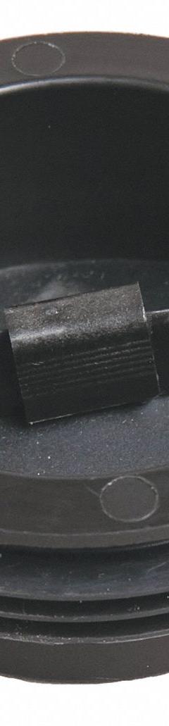 TRAP-TITE Waterless Trap Seal: 3 in Overall Dia, 1 1/4 in Overall Ht, Polypropylene/Silicone, Black (MPN 69430). Key specifications — Material: Silicone; Connection Type: Push-In; Brand: TRAP-TITE; Color: Black.