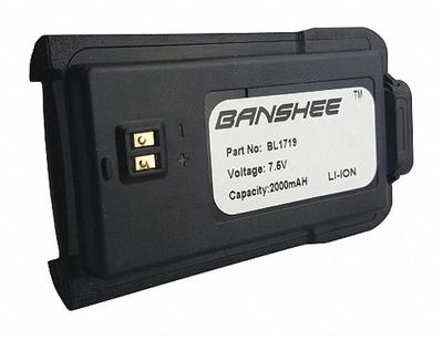 BANSHEE Radio Battery: Fits Hytera, For TC-446S/TC-518/TC-580 Series, 2,000 mAh - Batteries for Other Brands