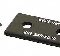 End Cap: 25 Series, Metric, 50 mm x 3 mm x 25 mm, Black, ABS, Dust Cover, Matte, Double, 2 PK (MPN 25-2025-2). Key specifications — Finish: Matte; Product Type: End Cap; Material: ABS; Includes Fasteners: Yes; Manufacturer Part Number: 25-2025-2; Cover Type: Dust Cover; Brand: 80/20; System of Measurement: Metric.
