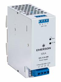 SOLAHD DC Power Supply: DIN Rail, 120 W Output Power - Rated, 5 A Current - Output, Three Phase (MPN SVL524480). Key specifications — attr1044898: Three; attr1044874: Metal; attr1044879: 400/500V AC; attr211400: SOLAHD.