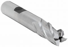 YG-1 Square End Mill: Cobalt, 4 Flute, 19/64" Mill Dia, 3/4" LOC, 2-1/2" OAL (MPN 04300)