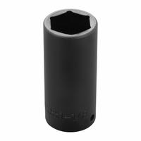 PROTO Impact Socket: 1/2 in Drive Size, SAE, 1 1/8 in Socket Size, 6-Point, Deep, Black Oxide (MPN J7336H). Key specifications — attr1215501: PROTO; attr1215515: Black Oxide; attr1215518: 1-1/8 in.