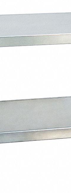 NEW AGE INDUSTRIAL Fixed Height Work Table: Fixed Ht, Aluminum, 30 in x 18 in, Aluminum (MPN 21830ES24P). Key specifications — Brand: NEW AGE INDUSTRIAL; Unit Type: Not Expandable or Modular.