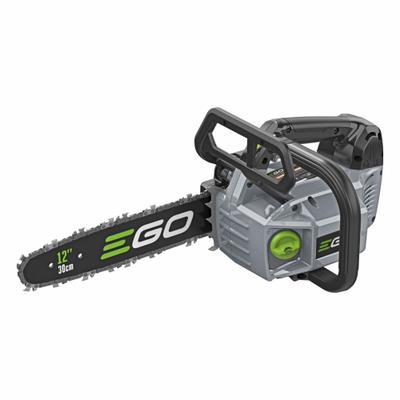 EGO Battery-Powered Chainsaw: 12 in Bar Lg, Top Handle, Auto Chain Oiler, 56 V - Battery-Powered Chainsaws