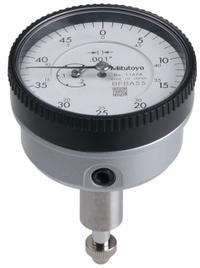 MITUTOYO Dial Indicator: 0 in to 0.2 in, Inch, Back Plunger, 0.001 in Accuracy, 39 mm Dial Size (MPN 1167A). Key specifications — attr1184168: 1167A; attr1184178: 0-25-0; attr1184223: MITUTOYO; attr1200883: Dial Indicator; attr1184173: AGD 1; attr1184177: 0.001 in; attr1184208: Certificate of Inspection.