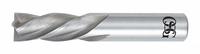 OSG Square End Mill: Carbide, 4 Flute, 1/2" Mill Dia, 1" LOC, 3" OAL (MPN 447-5000)