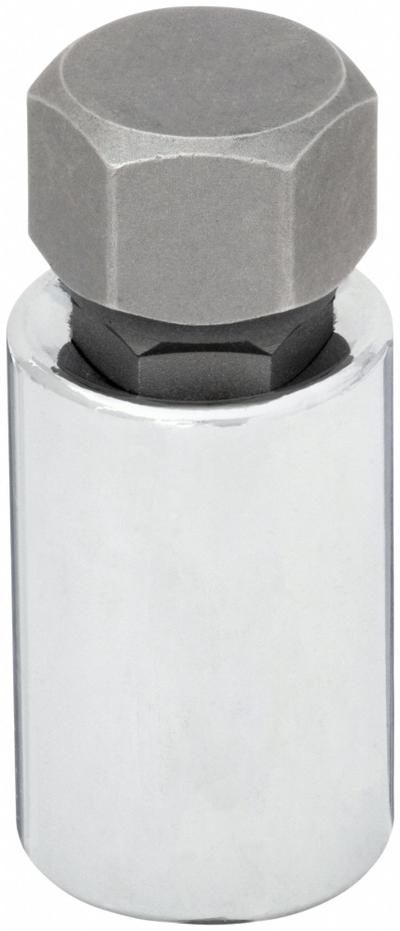 WESTWARD Socket Bit: 1/2 in Drive Size, Hex Tip, 3/4 in Tip Size, 1 13/16 in Overall Lg - Hex Bit Sockets