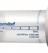 EPPENDORF Pipettor Tip: Non-Sterile, 50 mL Capacity, Bulk Bag, No Filter, Clear, 100 (MPN 0030089480). Key specifications — Brand: EPPENDORF; Color: Clear; Material: Biomedical Grade Plastic; Sterility: Non-Sterile; For Pipette Type: Eppendorf Pipettor; Includes Filter: No Filter; Configuration: Bulk Bag.