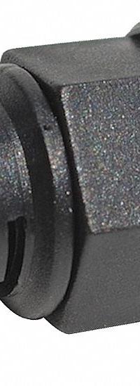 Threaded Straight Connector: 1/4 in Nominal Size (MPN PAGOB-07G00). Key specifications — Item [MERCH]: Threaded Straight Connector; Fitting Material: Polyamide 6; Fitting Color: Black; Connection Type/Size: 1/4 in NPT; Brand: REIKU.