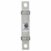 Semiconductor Fuse: FWJ Series, Fast-Acting, 50 A, 1,000 V AC, 800 V DC DC Volt Rating (MPN FWJ-50A). Key specifications — Series: FWJ; Brand: BUSSMANN; Voltage Type: AC/DC.