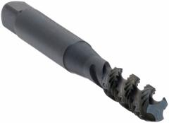 WIDIA GTD Spiral Flute Tap: M5x0.8 Metric, D4 / 6H, 3 Flute, Semi-Bottoming Chamfer (MPN 5357060)