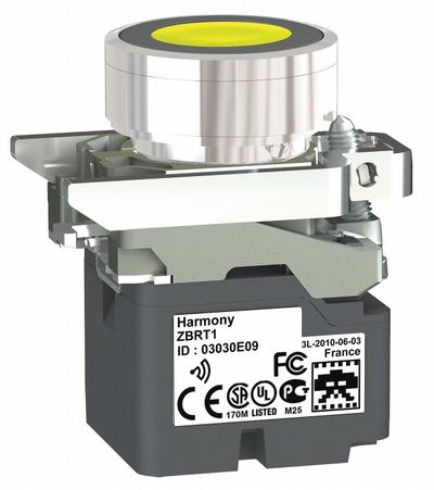 SCHNEIDER ELECTRIC Wireless Push Button Transmitter: 22 mm Panel Mounting Size - Non-Illuminated Panel-Mount Push Buttons with Transmitters