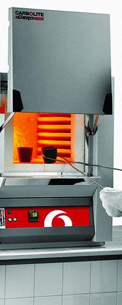 CARBOLITE Box Furnace: Gravity, 1.27 cu ft Capacity, 1,300°C Max Temp, 9,000 W Watt, +/-5°C, 1,300°C (MPN CWF13036-230SN). Key specifications — attr1027177: 240V AC; attr1027180: CARBOLITE; attr1027172: +/-5°C.