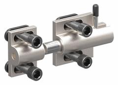Deadbolt Latch: 1 1/2 in x 1 1/2 in x 2 1/2 in, 10 Series/15 Series, Silver, Anodized, Aluminum (MPN 2107). Key specifications — Brand: 80/20; Latch Type: Deadbolt; Material: Aluminum; Product Type: Deadbolt Latch; Finish: Anodized; Includes Fasteners: Yes; System of Measurement: Inch; For Extrusion Profile Type: Single.