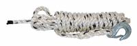 MAASDAM Rope with Hook, 1/2" x 20 ft.: For 52ND07/52ND08/52ND09/52ND10, For A-0/A-100/A-20/A-50 (MPN 3973). Key specifications — For Use With Grainger Item Number: 52ND08; For Use With Mfr. Model Number: A-20; Fits Brand: Maasdam; Product Type: Rope with Hook, 1/2" x 20 ft.; Brand: MAASDAM.