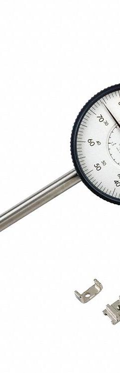MITUTOYO Dial Indicator - Lug Back: 0 in to 4 in, Inch, Plunger, 0.001 in/0.005 in Accuracy (MPN 3428A-19). Key specifications — attr1184168: 3428A-19; attr1184178: 0-100; attr1184223: MITUTOYO; attr1200883: Dial Indicator - Lug Back; attr1184173: AGD 3; attr1184177: 0.005 in; attr1184208: Certificate of Inspection.