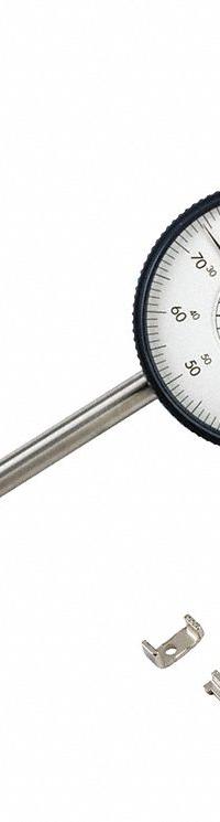 MITUTOYO Dial Indicator - Lug Back: 0 in to 4 in, Inch, Plunger, 0.001 in/0.005 in Accuracy (MPN 3428A-19). Key specifications — attr1184168: 3428A-19; attr1184178: 0-100; attr1184223: MITUTOYO; attr1200883: Dial Indicator - Lug Back; attr1184173: AGD 3; attr1184177: 0.005 in; attr1184208: Certificate of Inspection.