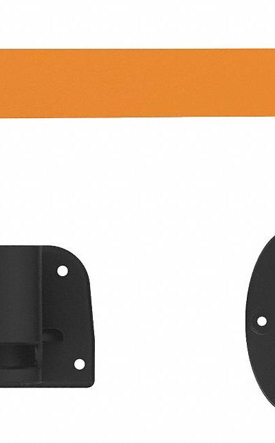 BANNER STAKES Retractable Belt Barrier System: Anchors/Screws - Wall-Mount Retractable Belt Barriers
