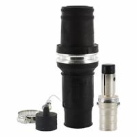 Single Pole Inline: Male, Black, 1000V AC, 898 A, Crimp Tube Termination, 49 Series (MPN 49M53-E). Key specifications — Gender: Male; Series: 49; Brand: LEVITON.
