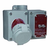 GFCI Receptacle: 2 Gang, 5-20R, GFCI, 125V AC, 20 A, 3 Pole, 2 Wire (MPN EFS210A-2023GFI). Key specifications — Brand: APPLETON ELECTRIC.