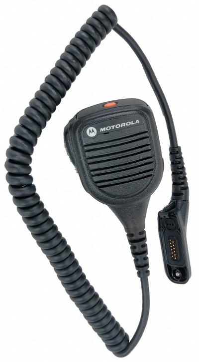 MOTOROLA Speaker Microphone: Fits Motorola, For APX 6000/APX 7000 Series, 3.5 mm Jack - Motorola-Compatible Microphones & Speakers